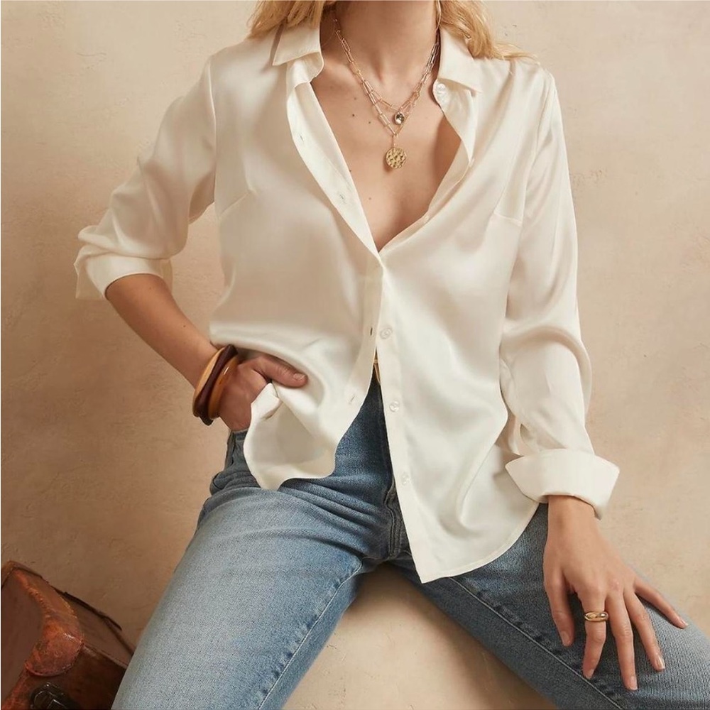 Satin top
